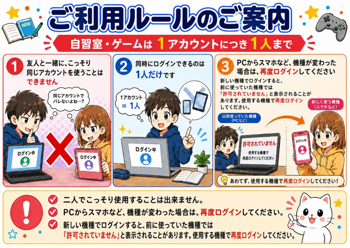 ログインルール